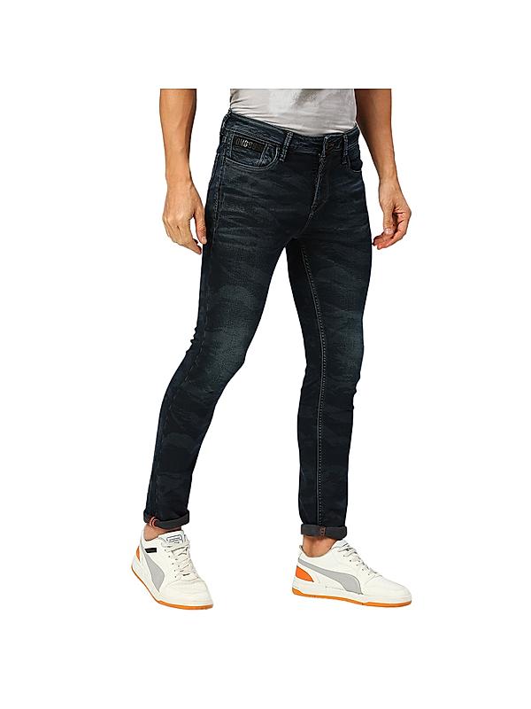 KILLER Men Dark Blue Solid Jeans