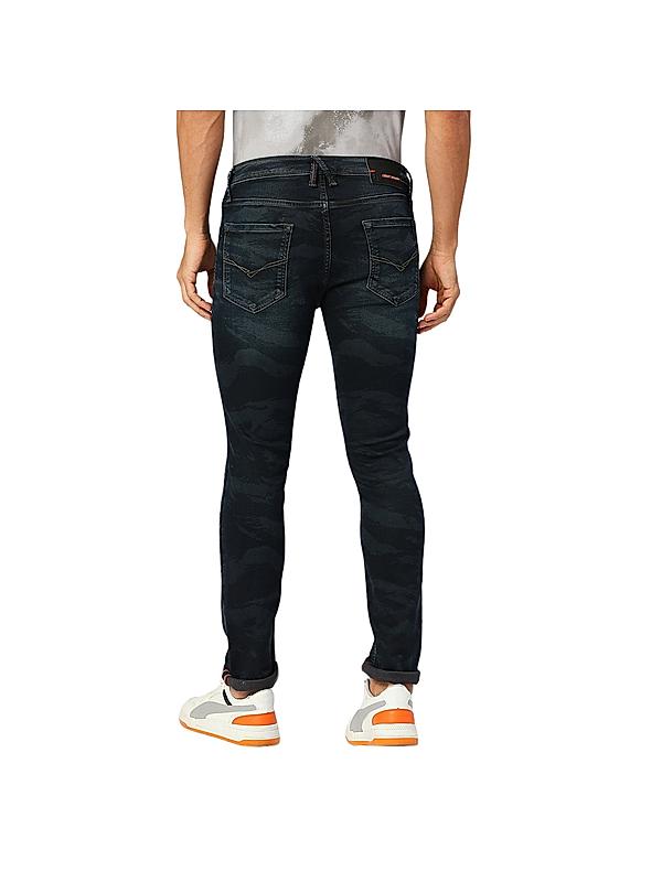 KILLER Men Dark Blue Solid Jeans