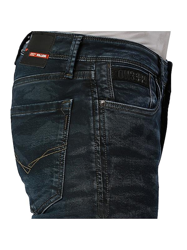 KILLER Men Dark Blue Solid Jeans