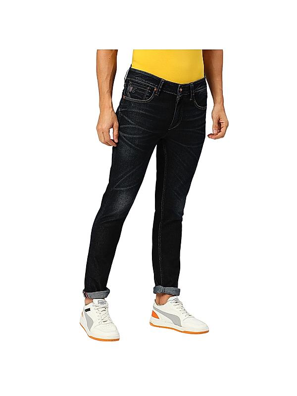 KILLER Men Dark Blue Solid Jeans