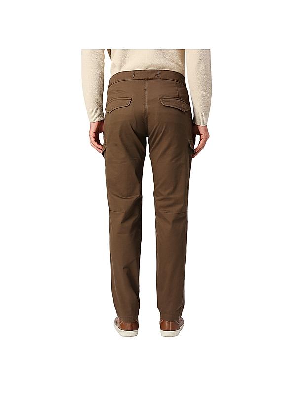 KILLER Men Brown Solid Cargo