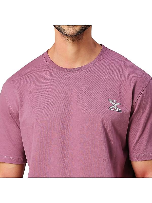 KILLER Men Pink Printed T-Shirts