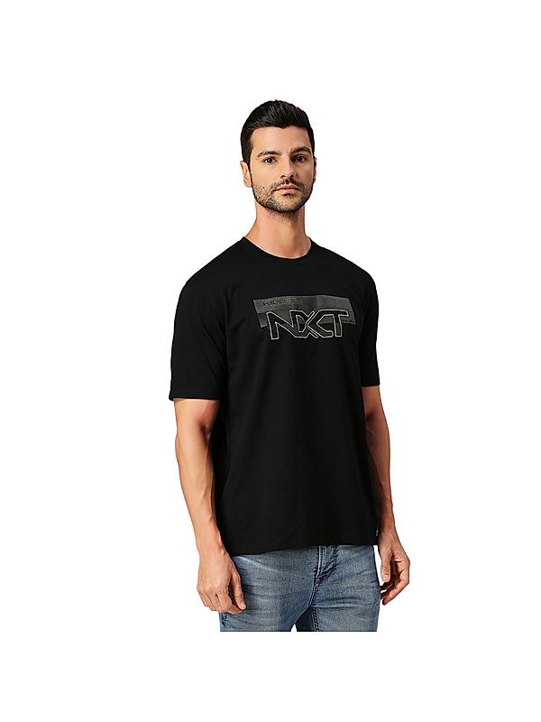 KILLER Men Black Printed T-Shirts