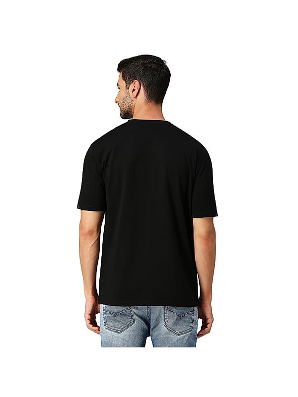 KILLER Men Black Printed T-Shirts