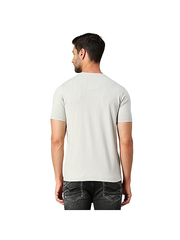 KILLER Men Grey Printed T-Shirts