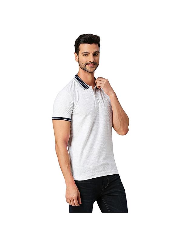 KILLER Men White Solid T-Shirts