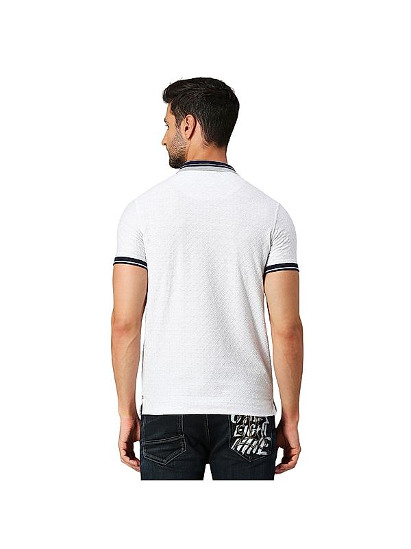 KILLER Men White Solid T-Shirts