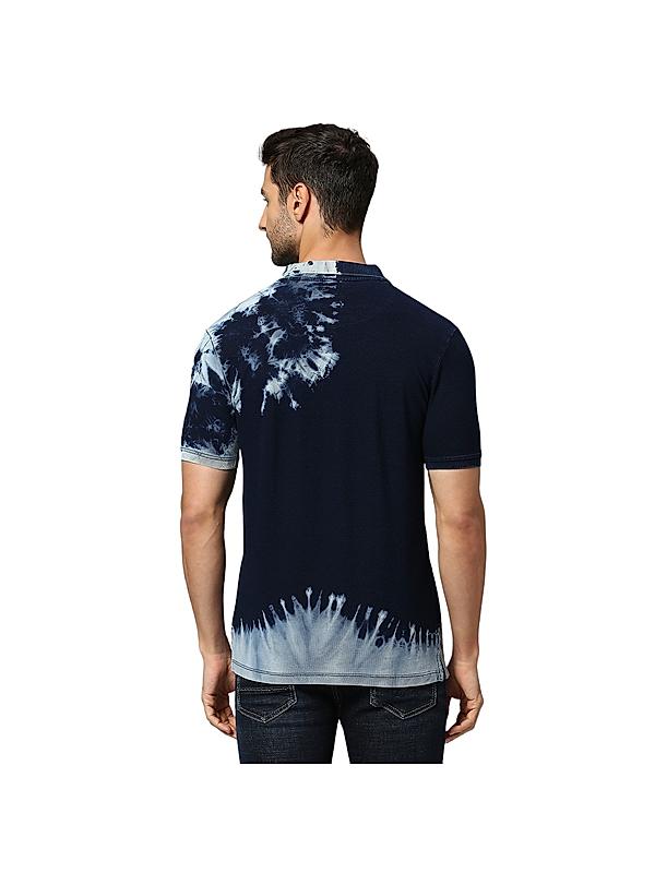 KILLER Men Blue Ombre T-Shirts