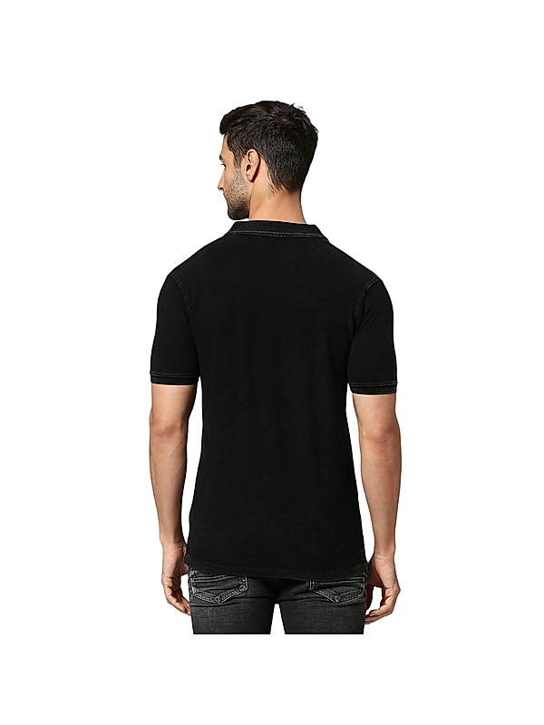 KILLER Men Black Solid T-Shirts