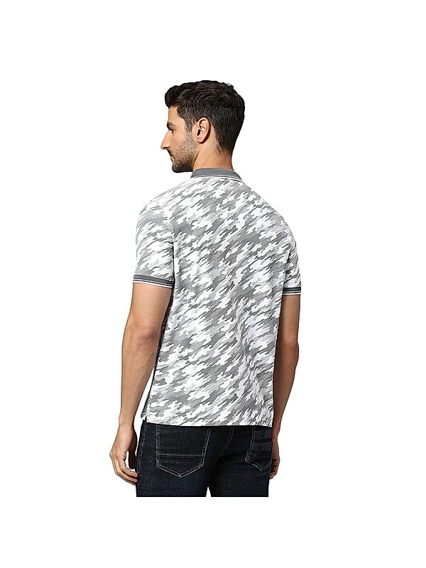 KILLER Men Grey Printed T-Shirts