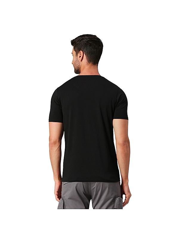 KILLER Men Black Printed T-Shirts