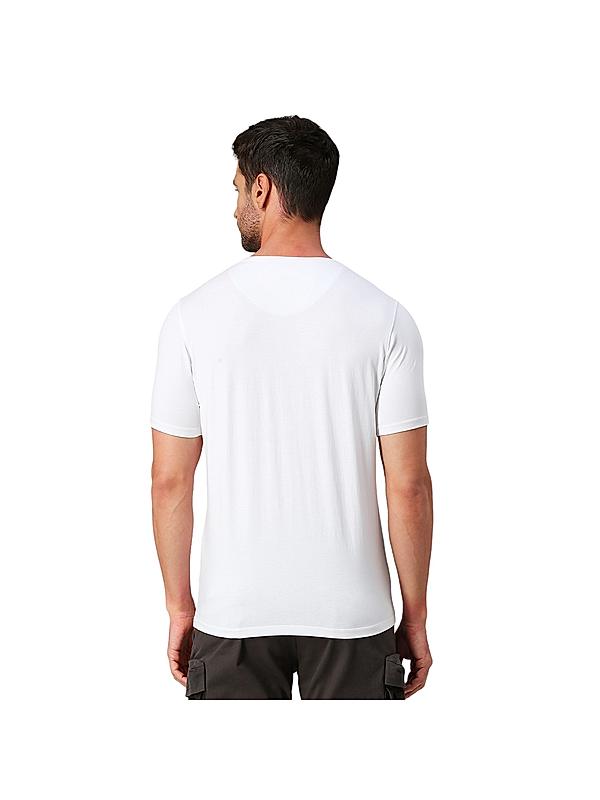 KILLER Men White Printed T-Shirts