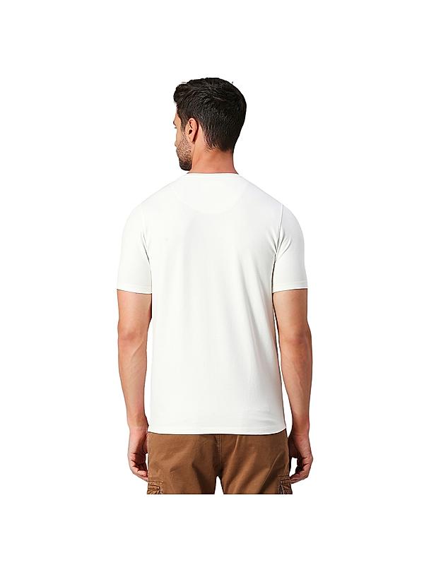 KILLER Men White Printed T-Shirts