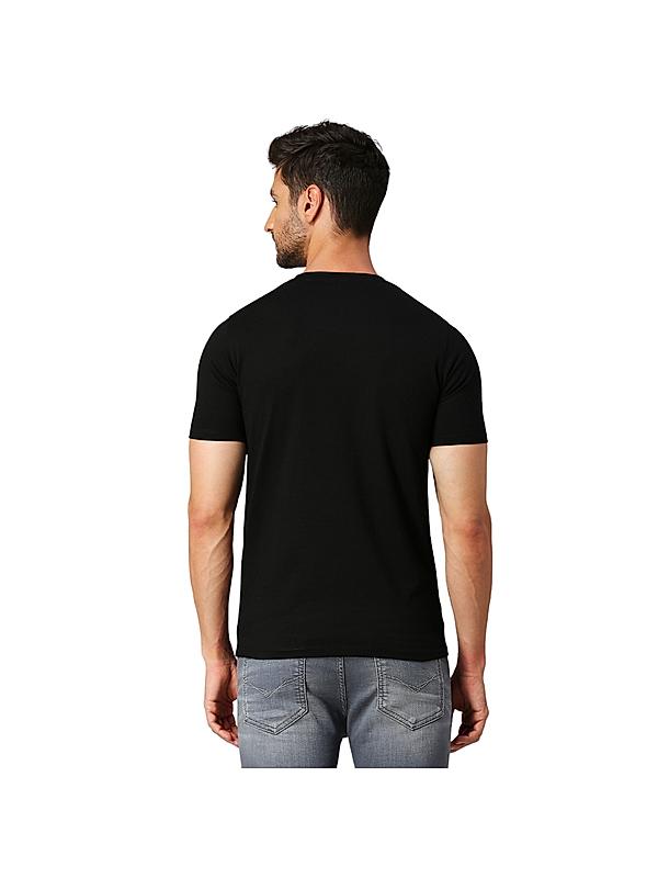 KILLER Men Black Printed T-Shirts