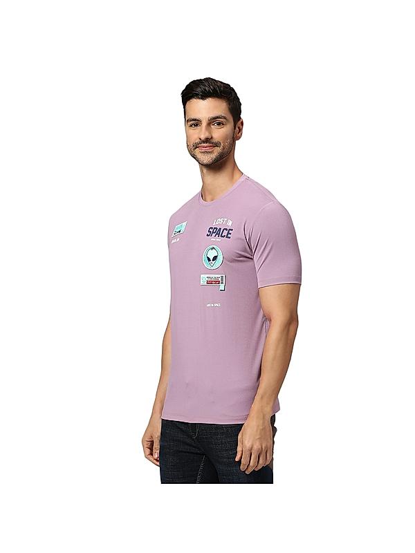 KILLER Men Pink Printed T-Shirts