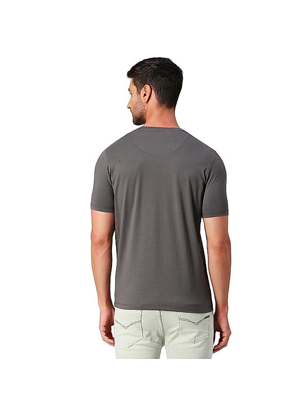 KILLER Men Grey Printed T-Shirts