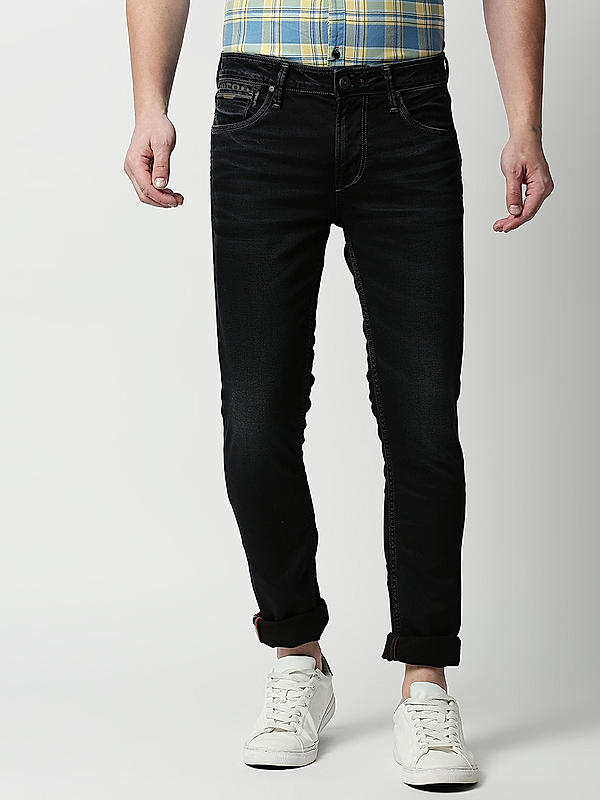 Killer Men's Dark Indigo Cotton Blend Jeans