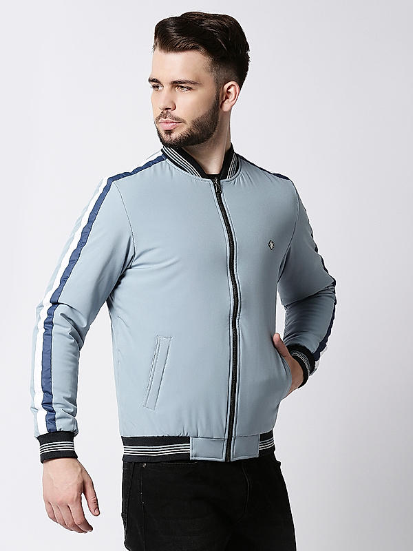 Killer Sky Blue Reversible Solid Stand Jackets