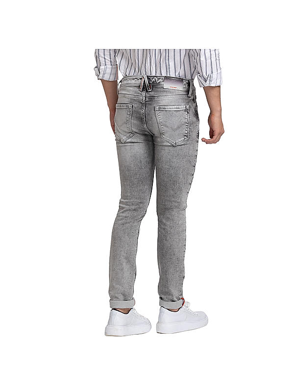 Killer Grey Solid Slim Fit Jeans