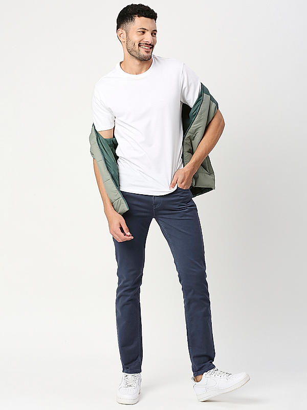 Killer Blue Solid Slim Fit Jeans