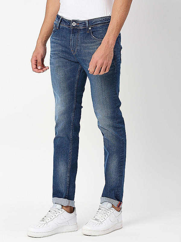 Killer Blue Solid Slim Fit Jeans