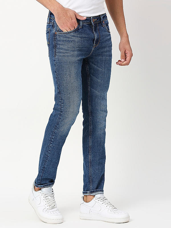 Killer Blue Solid Slim Fit Jeans