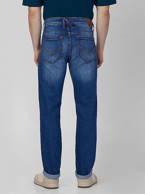 Killer Men Blue Solid Slim Fit Jeans