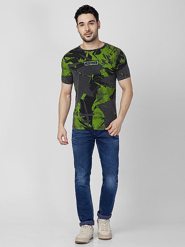 Killer Men Multicolour Regular Slim Fit T-Shirts