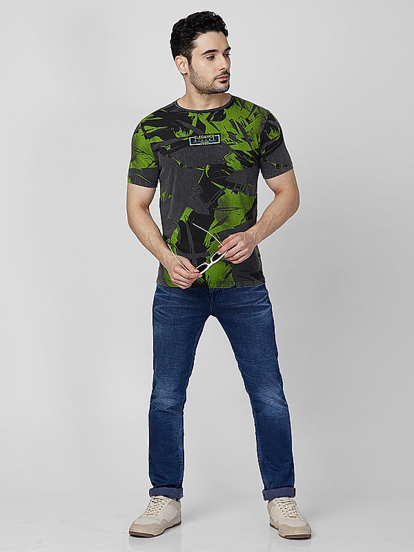 Killer Men Multicolour Regular Slim Fit T-Shirts