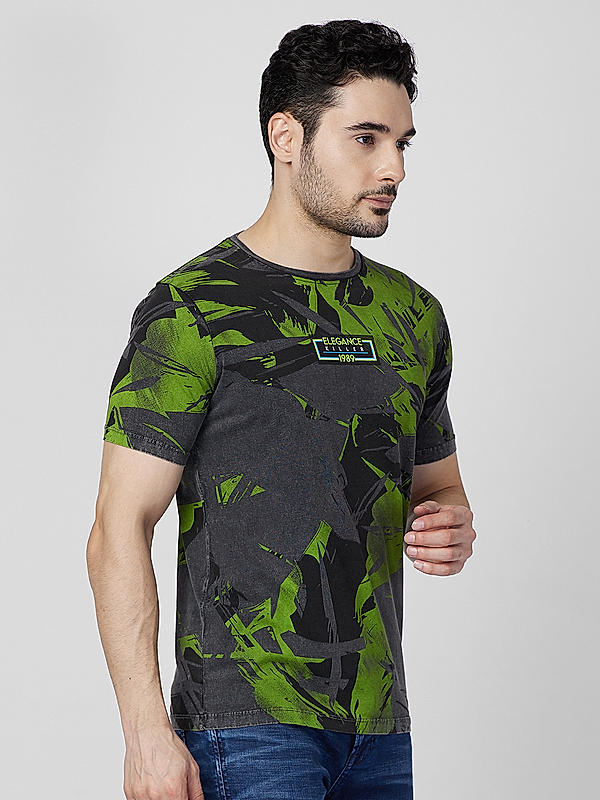 Killer Men Multicolour Regular Slim Fit T-Shirts