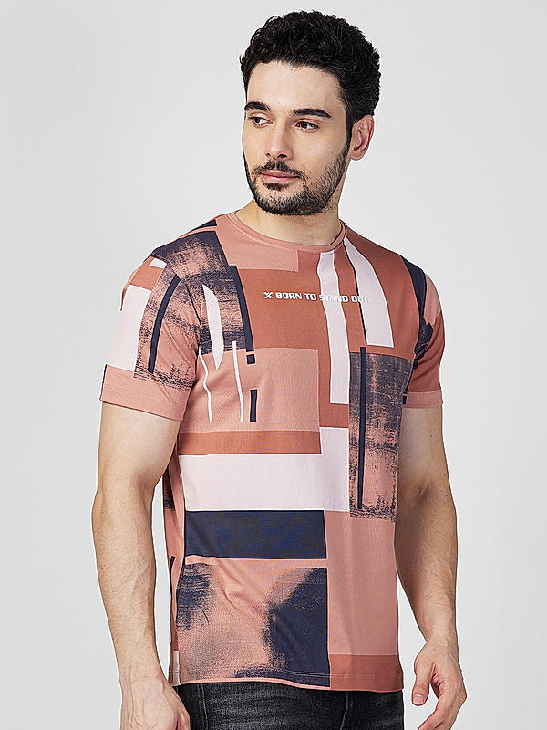 Killer Men Multicolour Regular Slim Fit T-Shirts