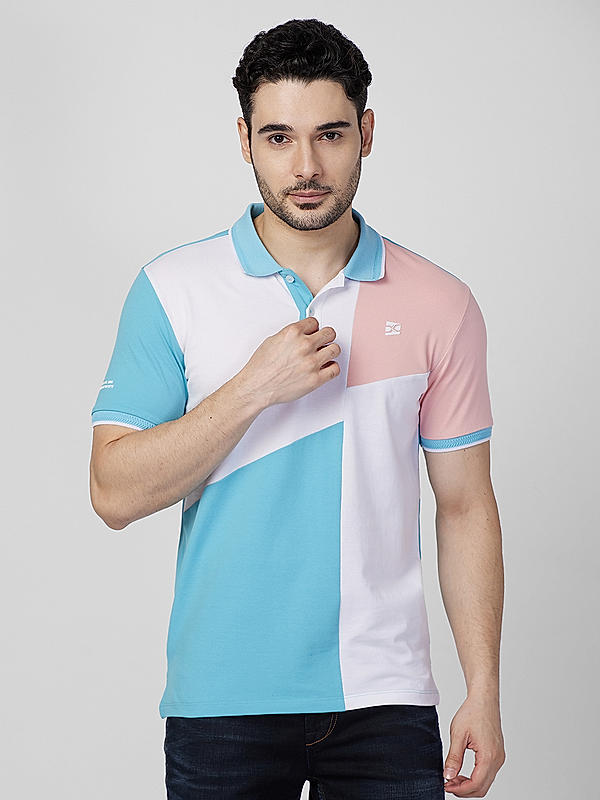 Killer Men Multicolour Regular Slim Fit T-Shirts