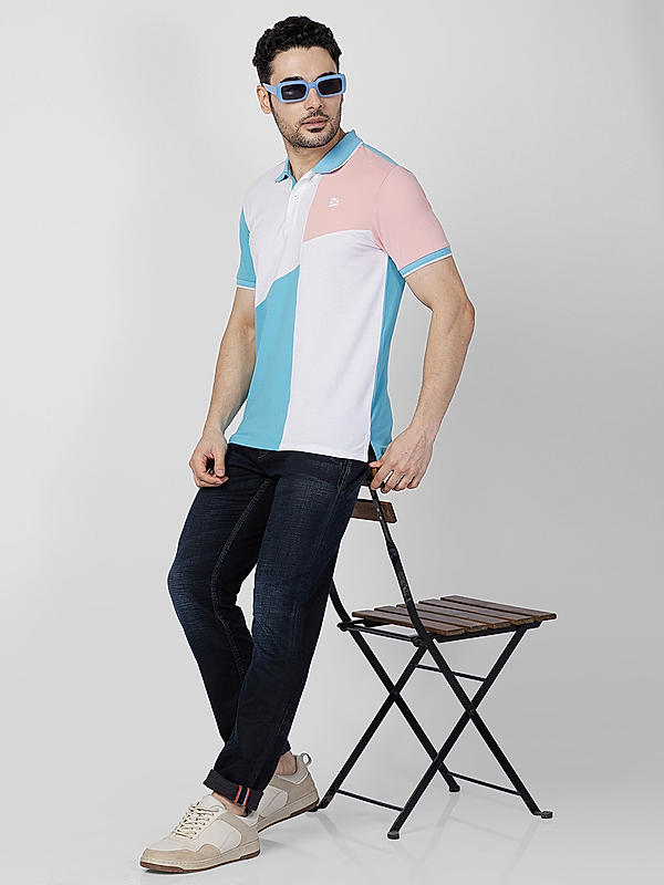 Killer Men Multicolour Regular Slim Fit T-Shirts