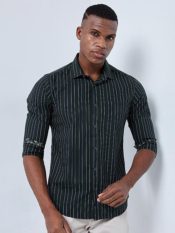 Killer Men Multicolour Regular Slim Fit Shirts