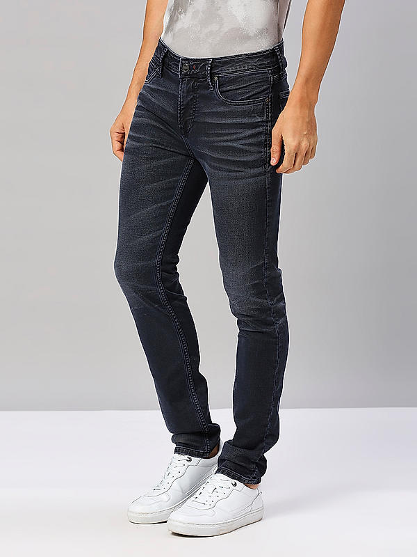 Killer Men Blue Slim Fit Solid Casual Jeans