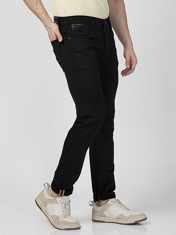 Killer Men Black Slim Fit Solid Casual Jeans