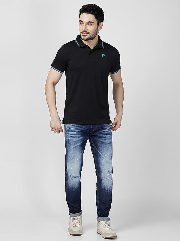 Killer Men Blue Slim Fit Solid Casual Jeans