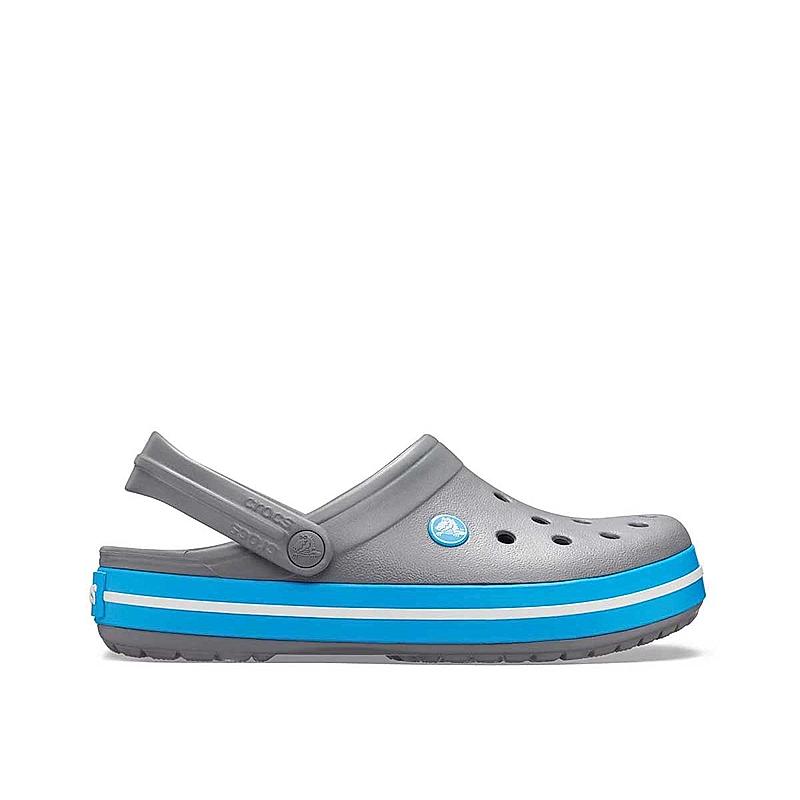 CROCS GREY UNISEX CROCBAND CLOGS