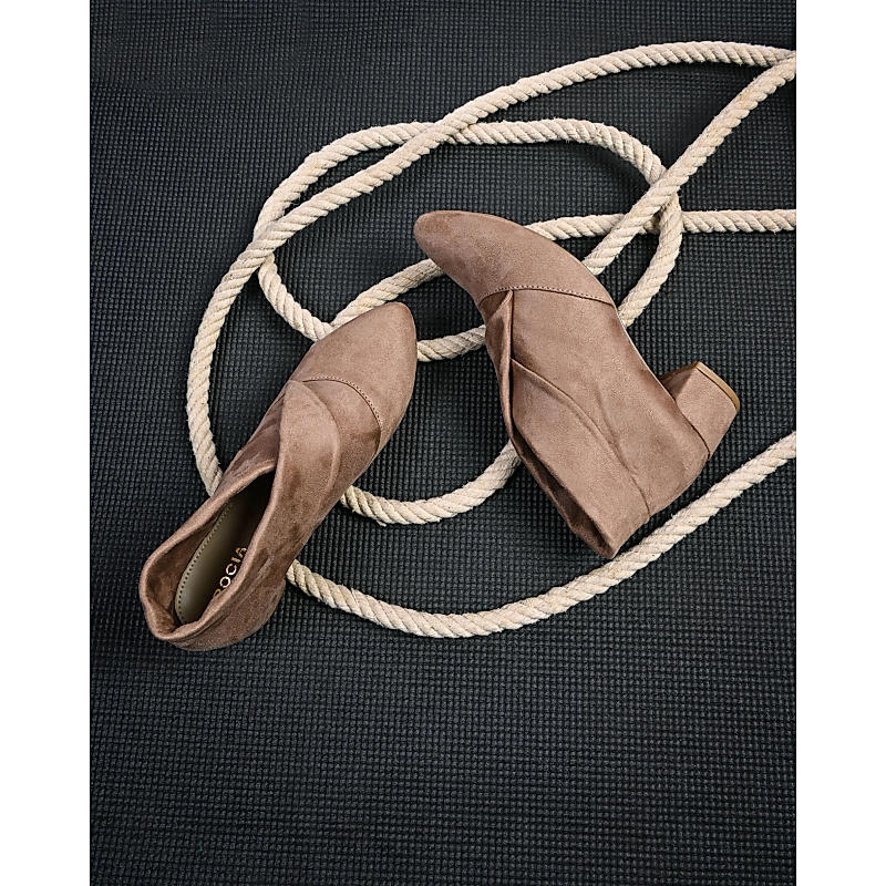 Rocia Beige suede boots