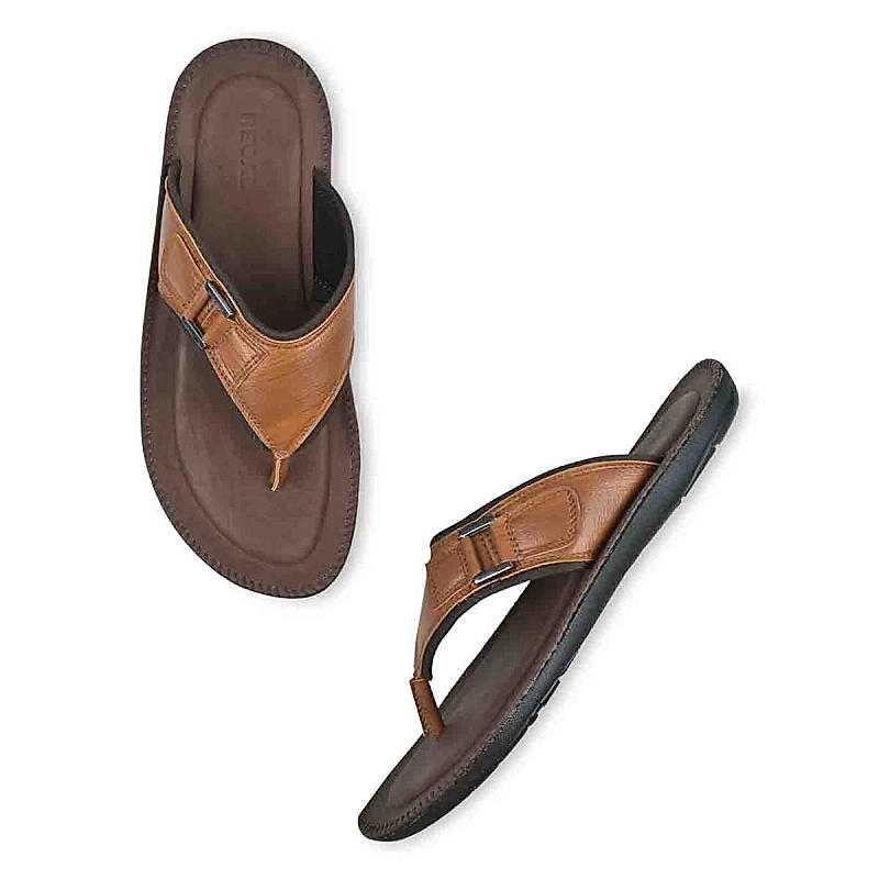 Regal Tan Mens Casual Leather Sandals