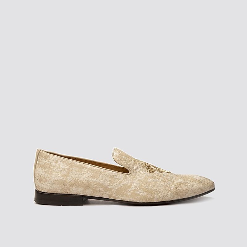 LANGUAGE BEIGE MEN OTHER FORMAL SLIP-ON SHOES