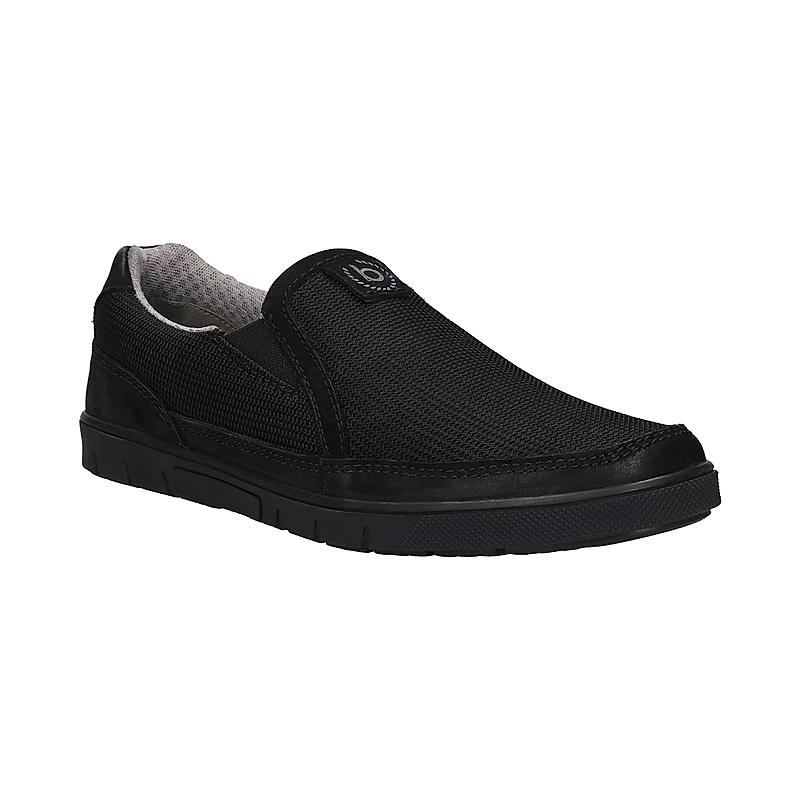 BUGATTI BLACK MEN PACIFIC LOAFERS