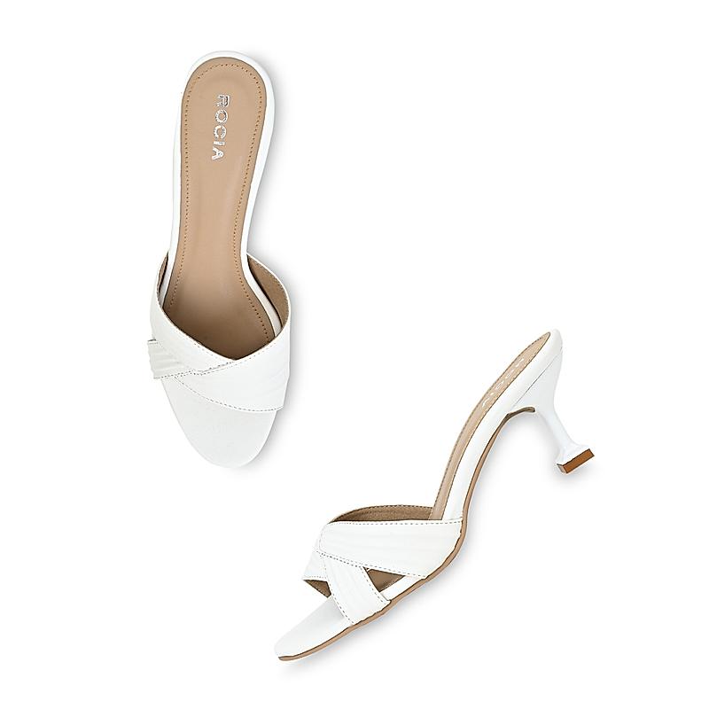 Rocia White Women Stiletto Sandals