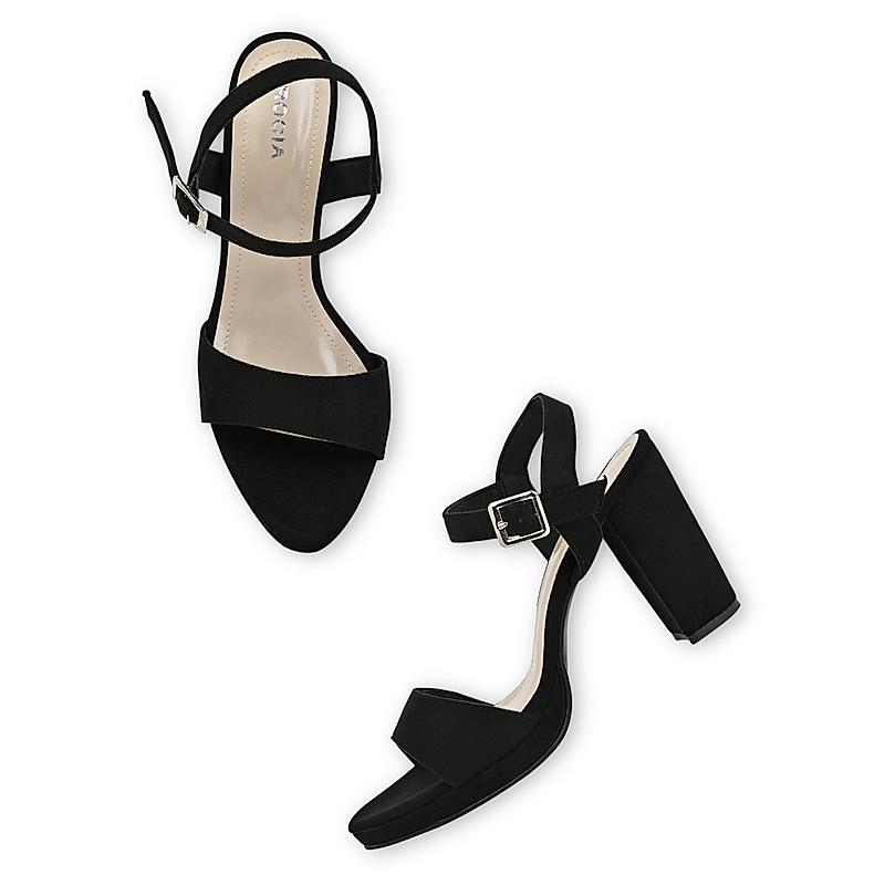 ROCIA Black Women Casual Stilettos