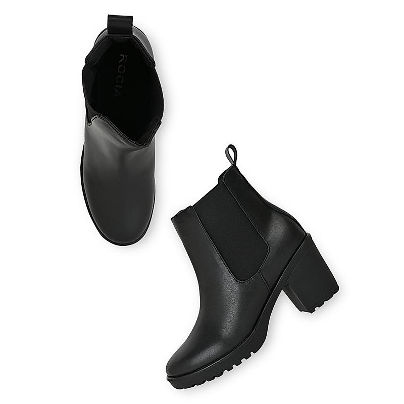 ROCIA Black Women Chunky Boots