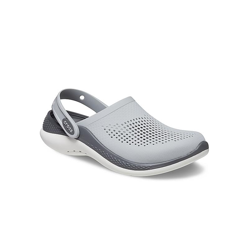 CROCS GREY UNISEX LITERIDE 360 CLOGS