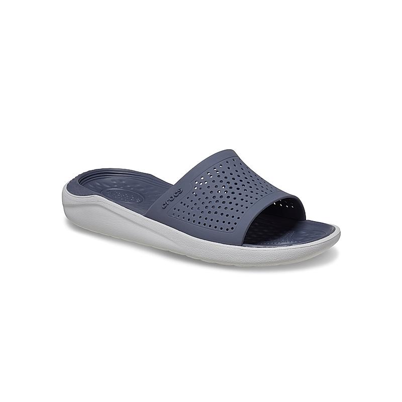 CROCS NAVY UNISEX LITERIDE FLIP FLOPS