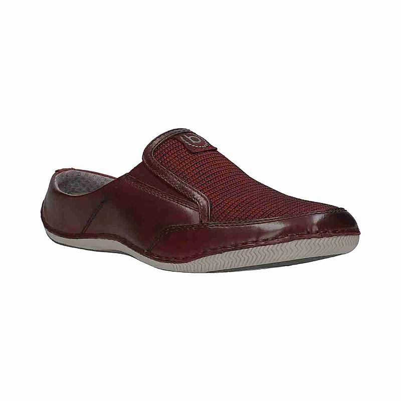 BUGATTI RED MEN CASUAL SLIP-ONS