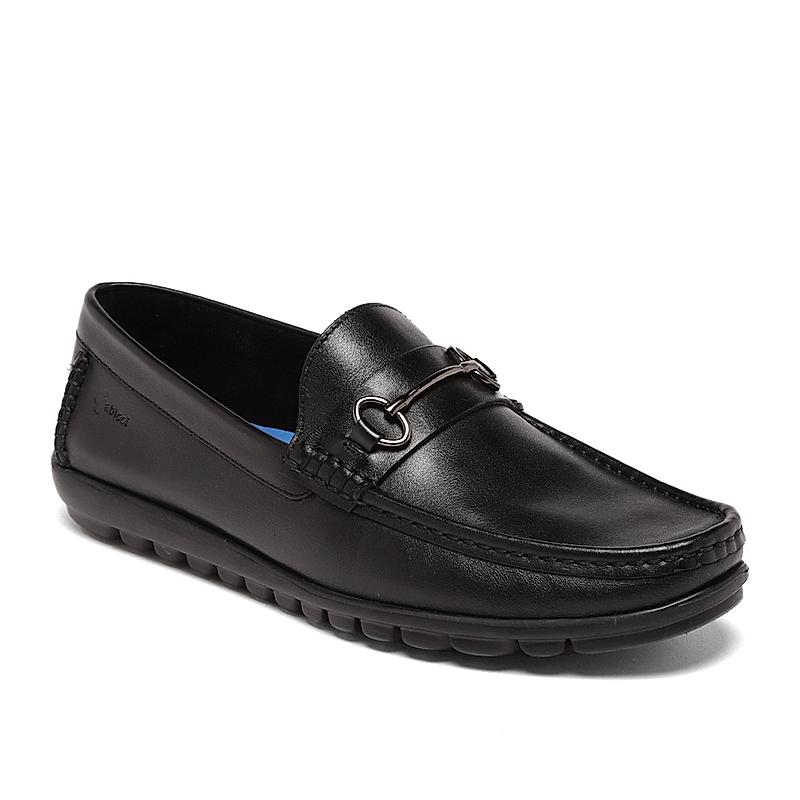 GABICCI BLACK MEN LOAFERS