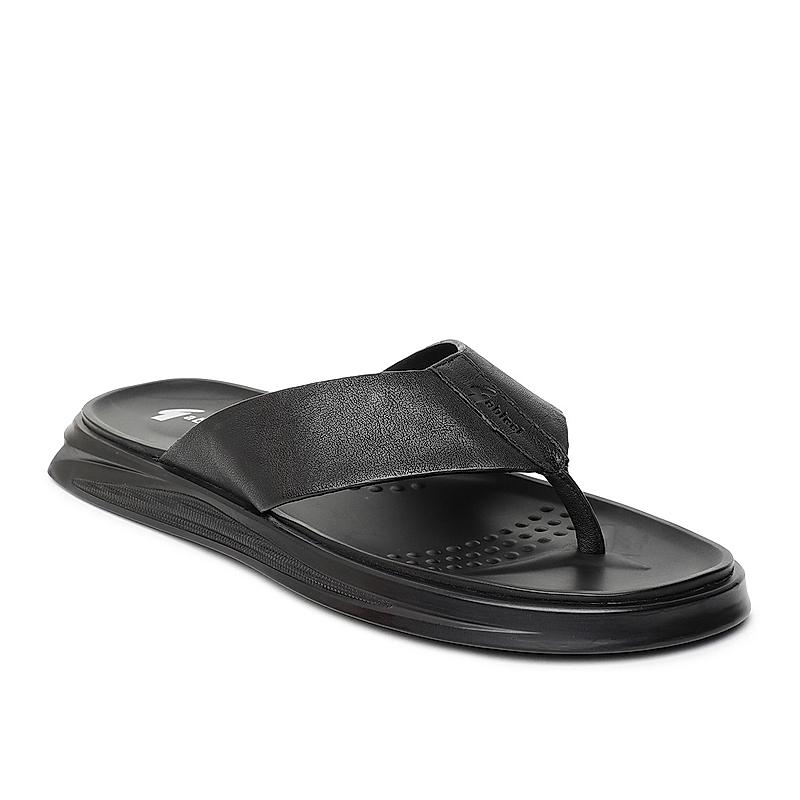 GABICCI BLACK MEN SANDALS